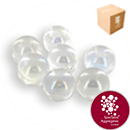 Glass Marbles - Lustered Crystal - Medium